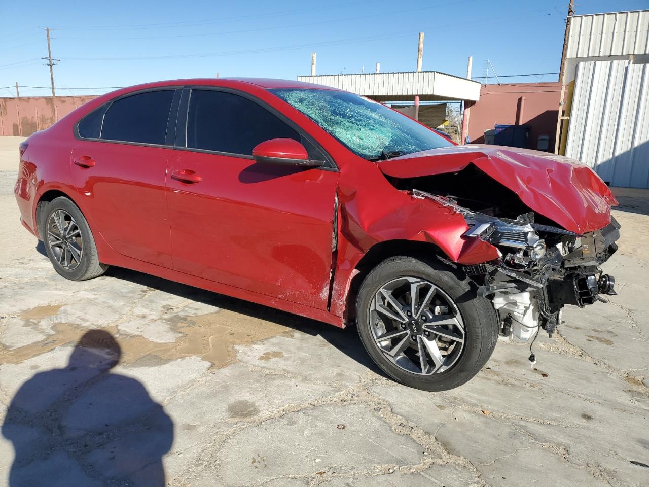 2022 KIA FORTE FE VIN:3KPF24AD4NE415804
