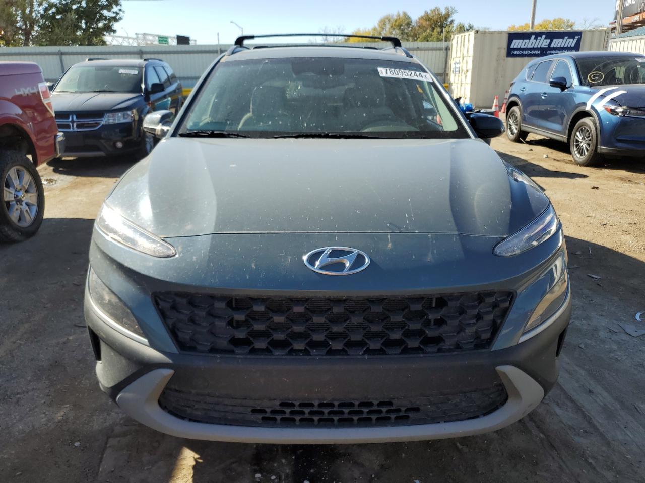 2022 HYUNDAI KONA SEL VIN:KM8K62AB0NU819492