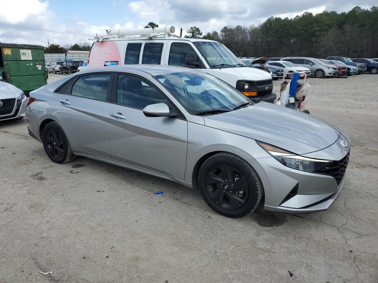 2022 HYUNDAI ELANTRA SEL VIN:5NPLM4AG9NH075245