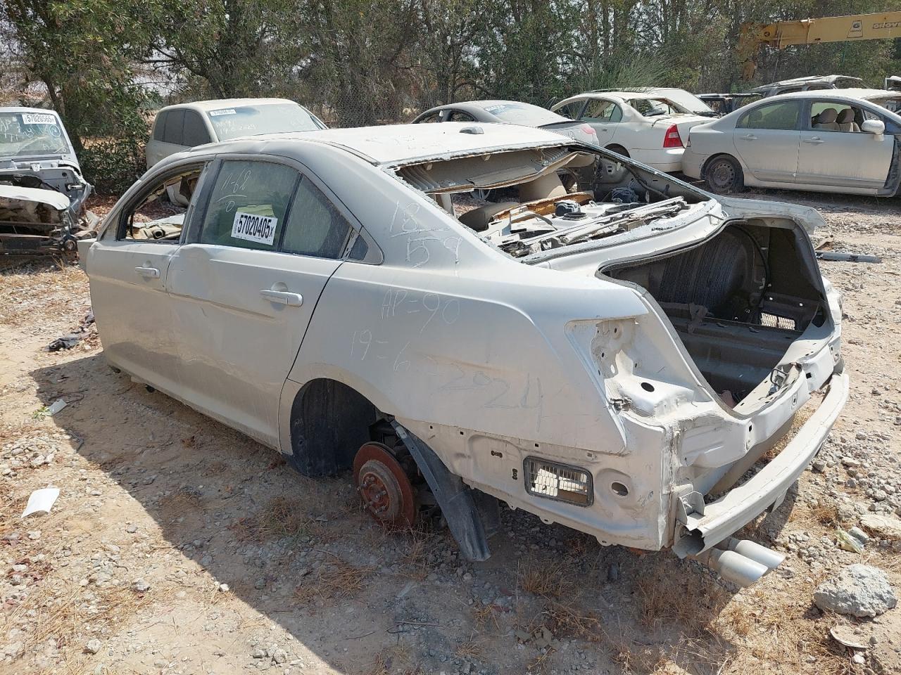 2000 BODY SHELL 6 VIN:6B0DYSHELLS