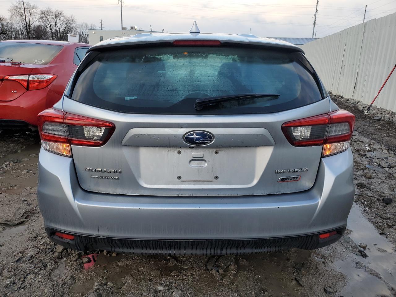 2022 SUBARU IMPREZA SPORT VIN:4S3GTAL61N3719999