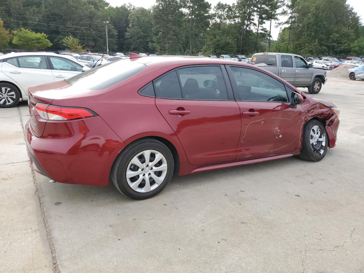 2022 TOYOTA COROLLA LE VIN:5YFEPMAEXNP387219