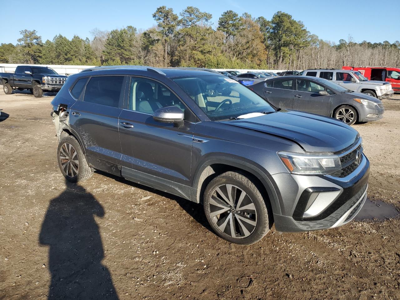 2022 VOLKSWAGEN TAOS SE VIN:3VVTX7B27NM003502