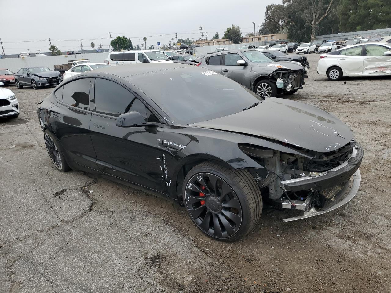 2022 TESLA MODEL 3  VIN:5YJ3E1EC8NF151717