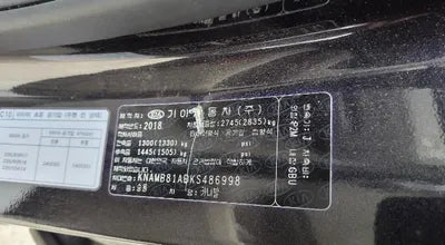 2019 Kia Carnival KNAMB81ABKS486998 VIN:KNAMB81ABKS486998