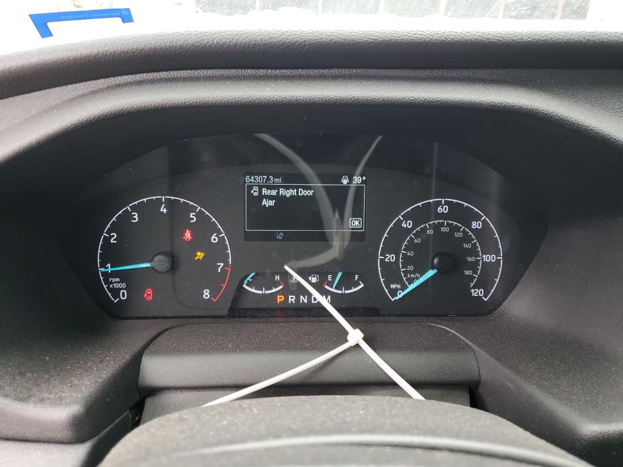 2023 FORD TRANSIT T-250 VIN:1FTBR3X88PKB88910