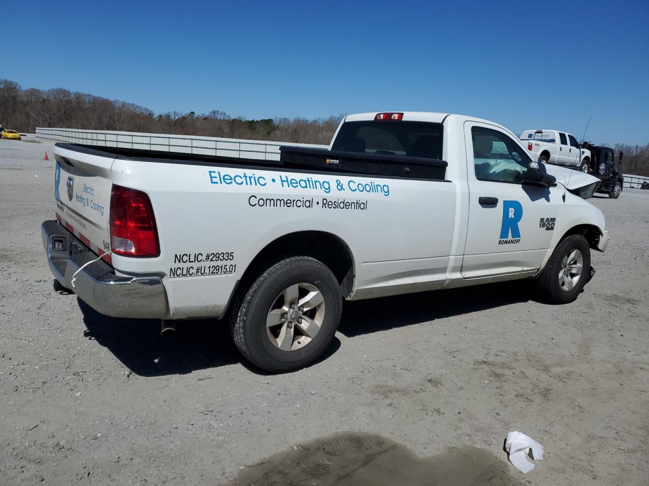 2022 RAM 1500 CLASSIC TRADESMAN VIN:3C6JR6DG2NG429493