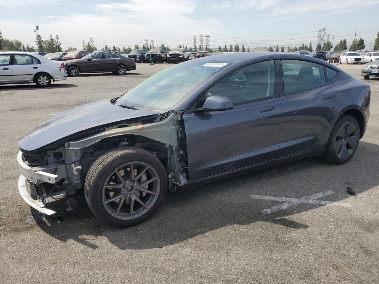 2022 TESLA MODEL 3  VIN:5YJ3E1EB6NF264623