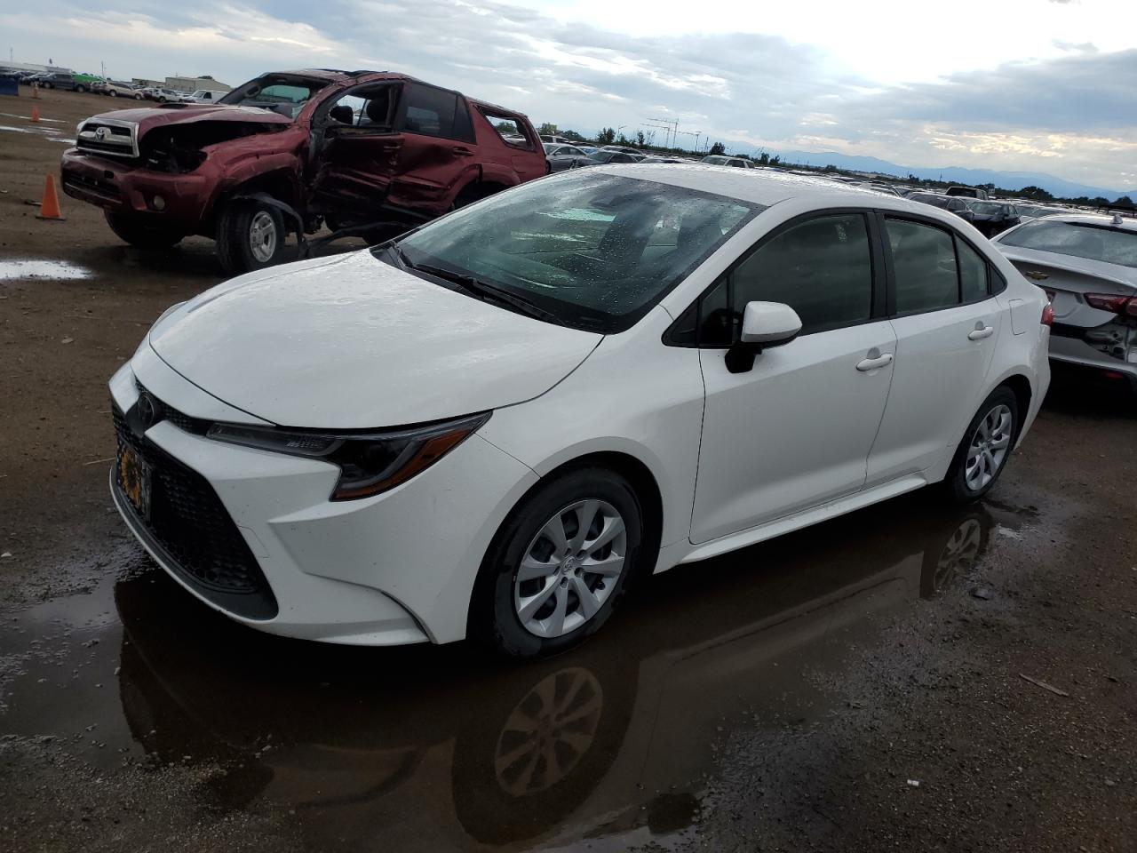 2022 TOYOTA COROLLA LE VIN:JTDEPMAE5N3017076