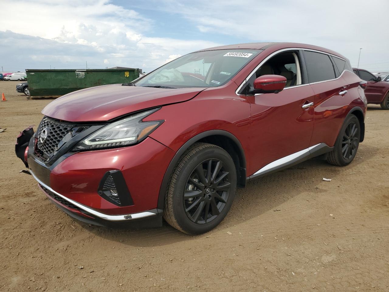 2024 NISSAN MURANO SL VIN:5N1AZ2CS4RC102895