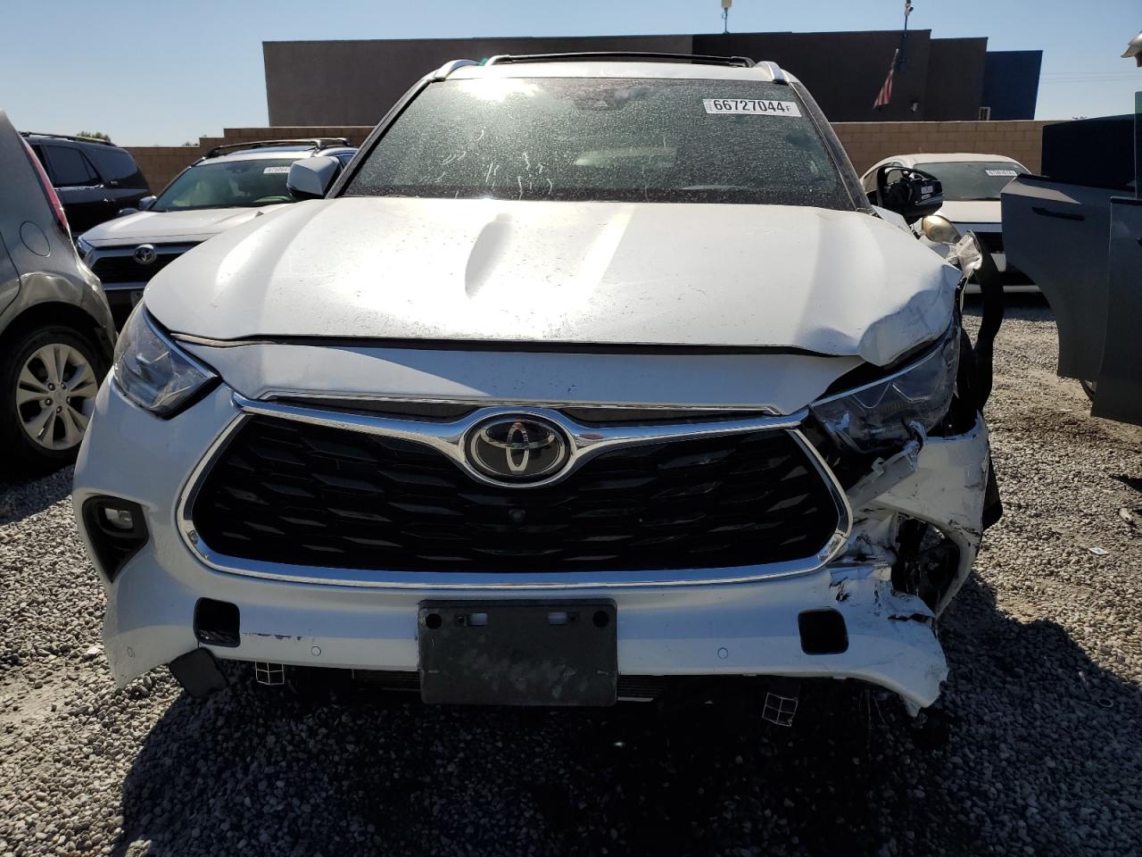 2022 TOYOTA HIGHLANDER PLATINUM VIN:5TDFZRAH3NS103829