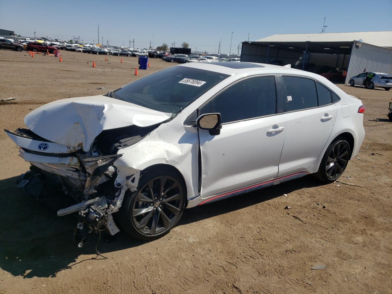 2023 TOYOTA COROLLA LE VIN:JTDBCMFE2PJ014626