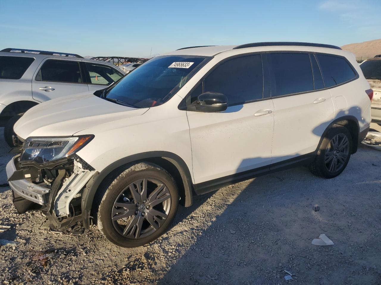 2022 HONDA PILOT SPORT VIN:5FNYF5H37NB034734