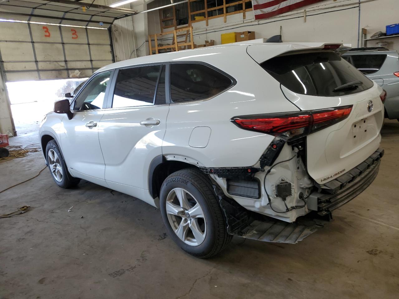 2023 TOYOTA HIGHLANDER HYBRID LE VIN:5TDBBRCH7PS121530