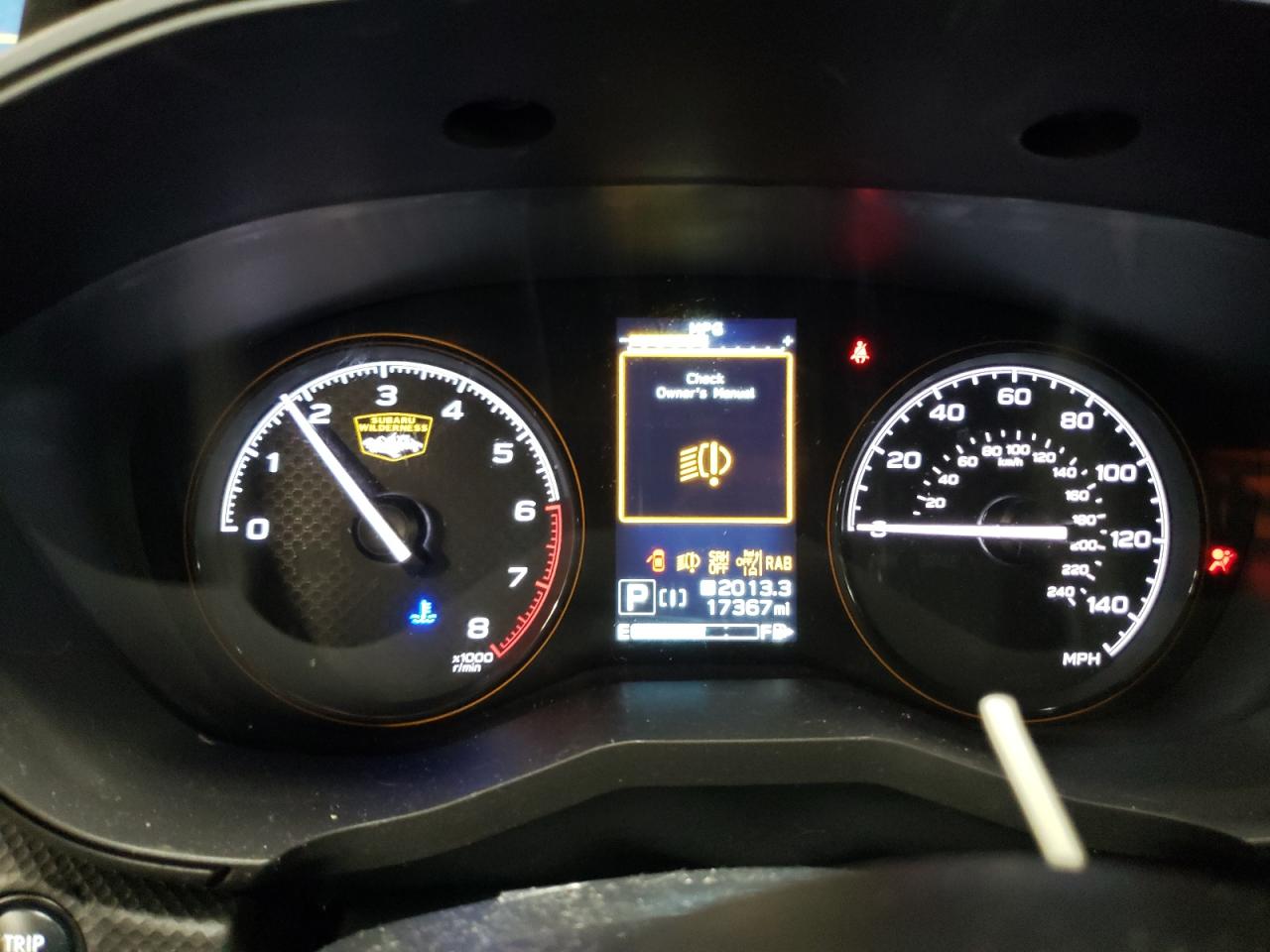 2024 SUBARU FORESTER WILDERNESS VIN:JF2SKAJC6RH419438