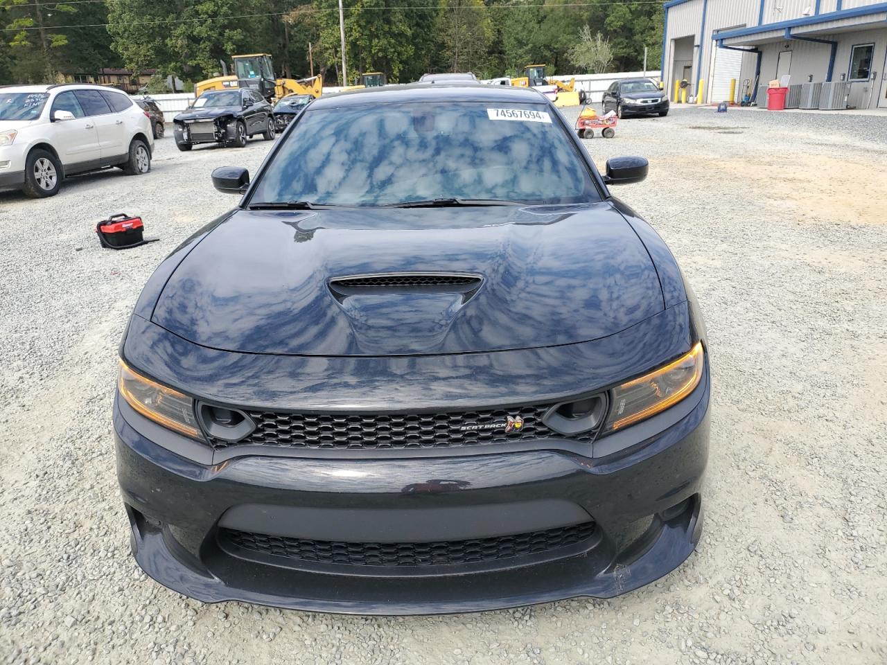 2022 DODGE CHARGER SCAT PACK VIN:2C3CDXGJ7NH233065