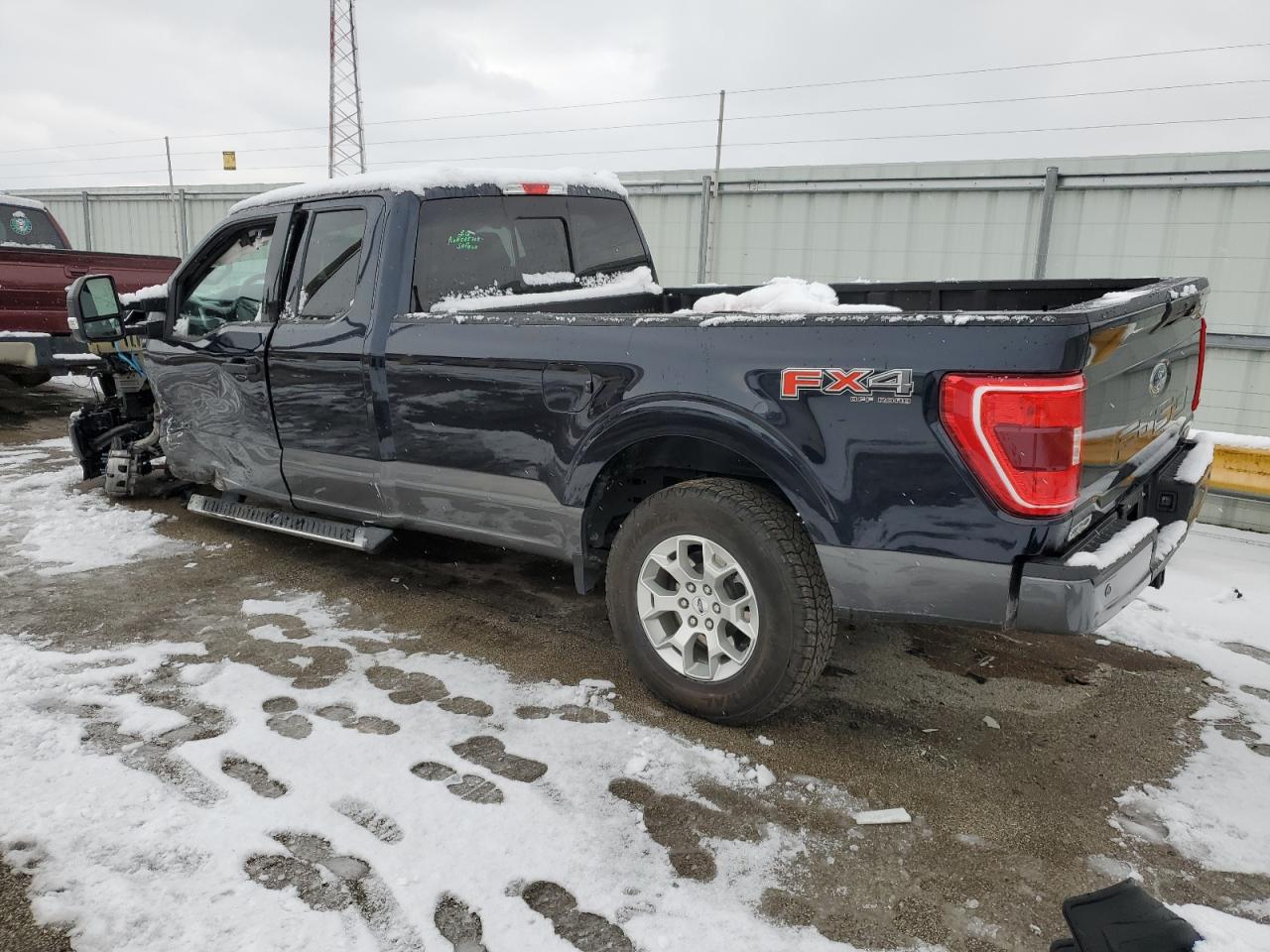 2022 FORD F150 SUPER CAB VIN:1FTFX1E83NKD01089