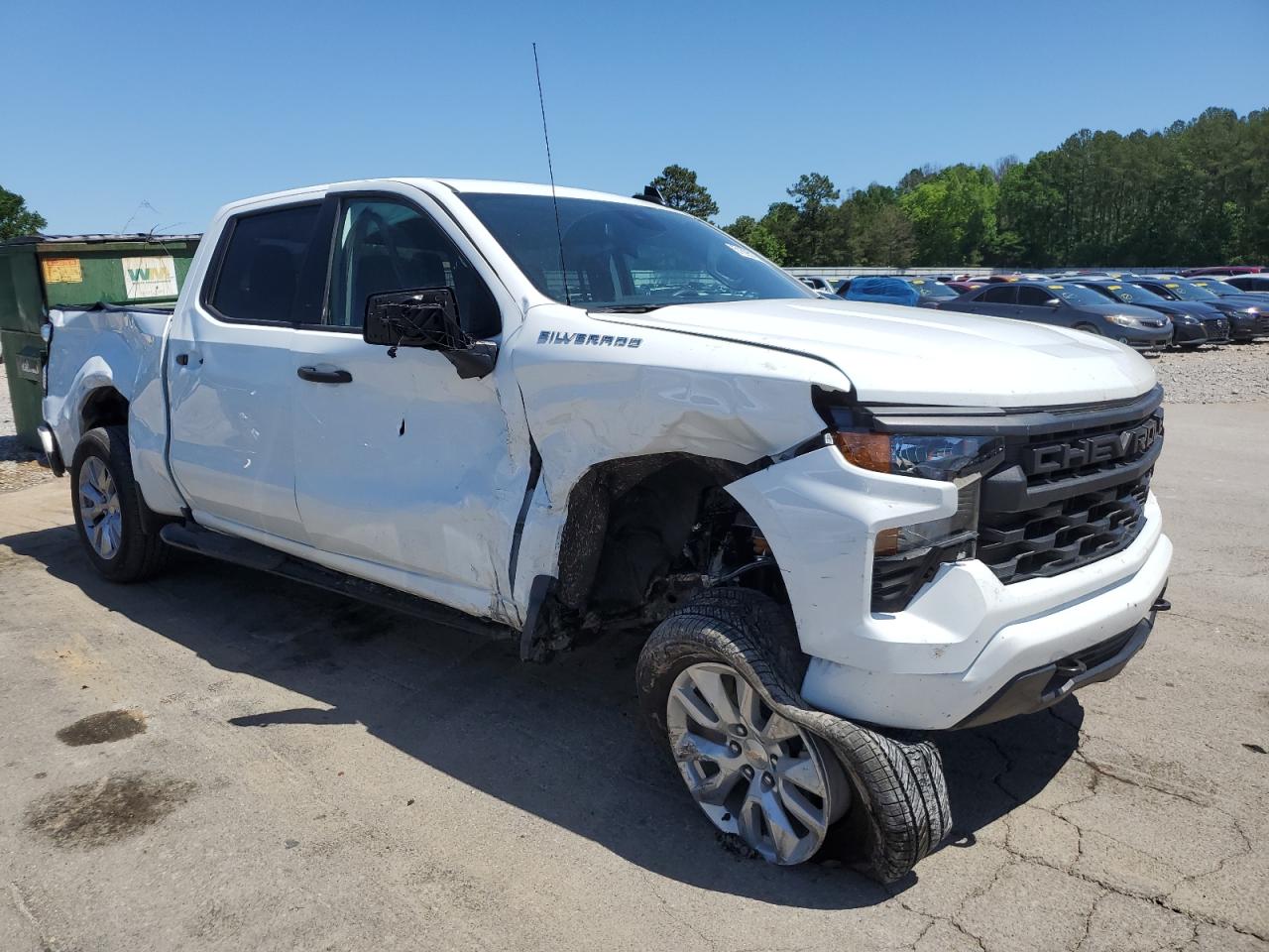 2023 CHEVROLET SILVERADO C1500 CUSTOM VIN:3GCPABEK2PG359941