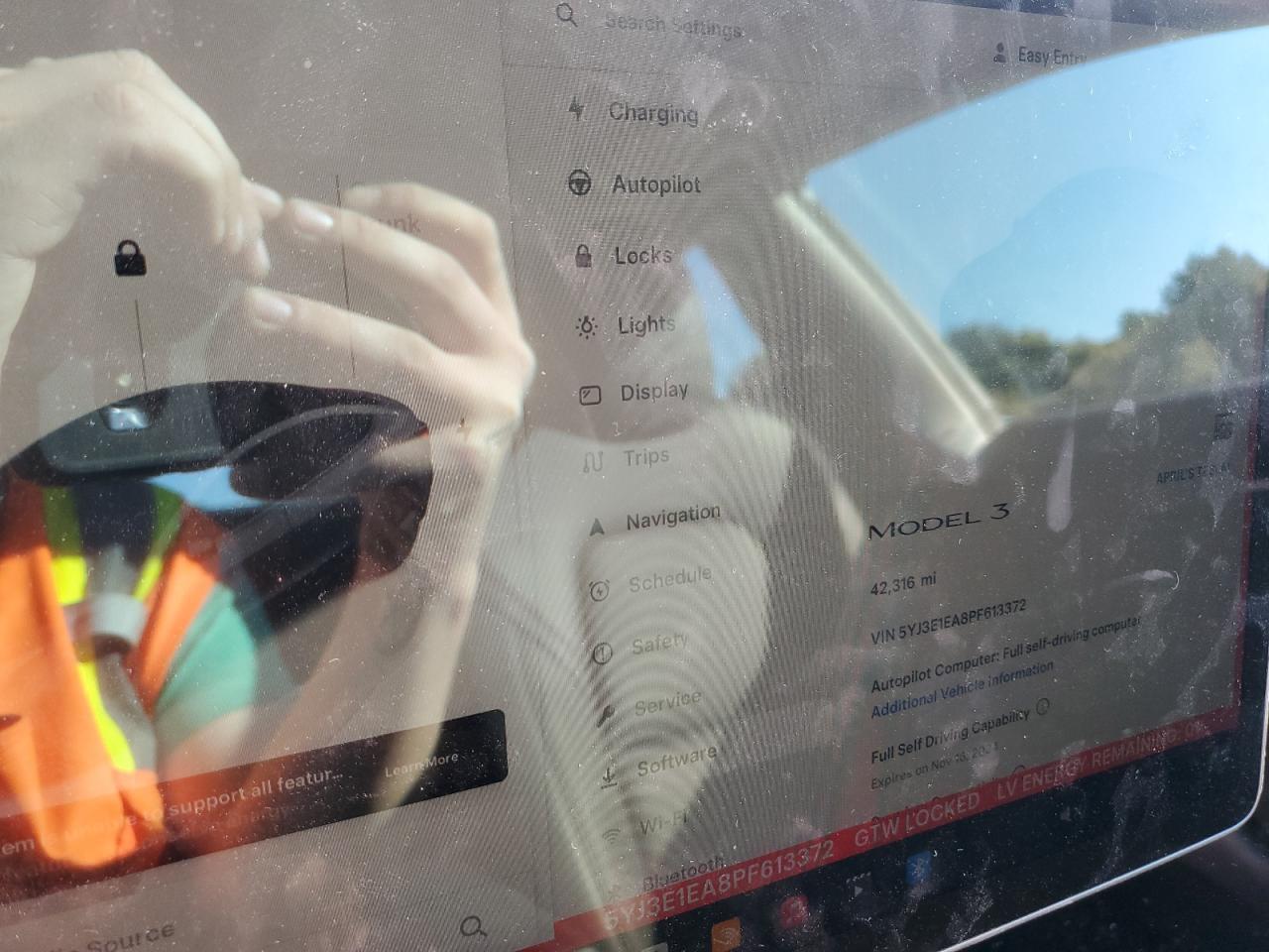 2023 TESLA MODEL 3  VIN:5YJ3E1EA8PF613372