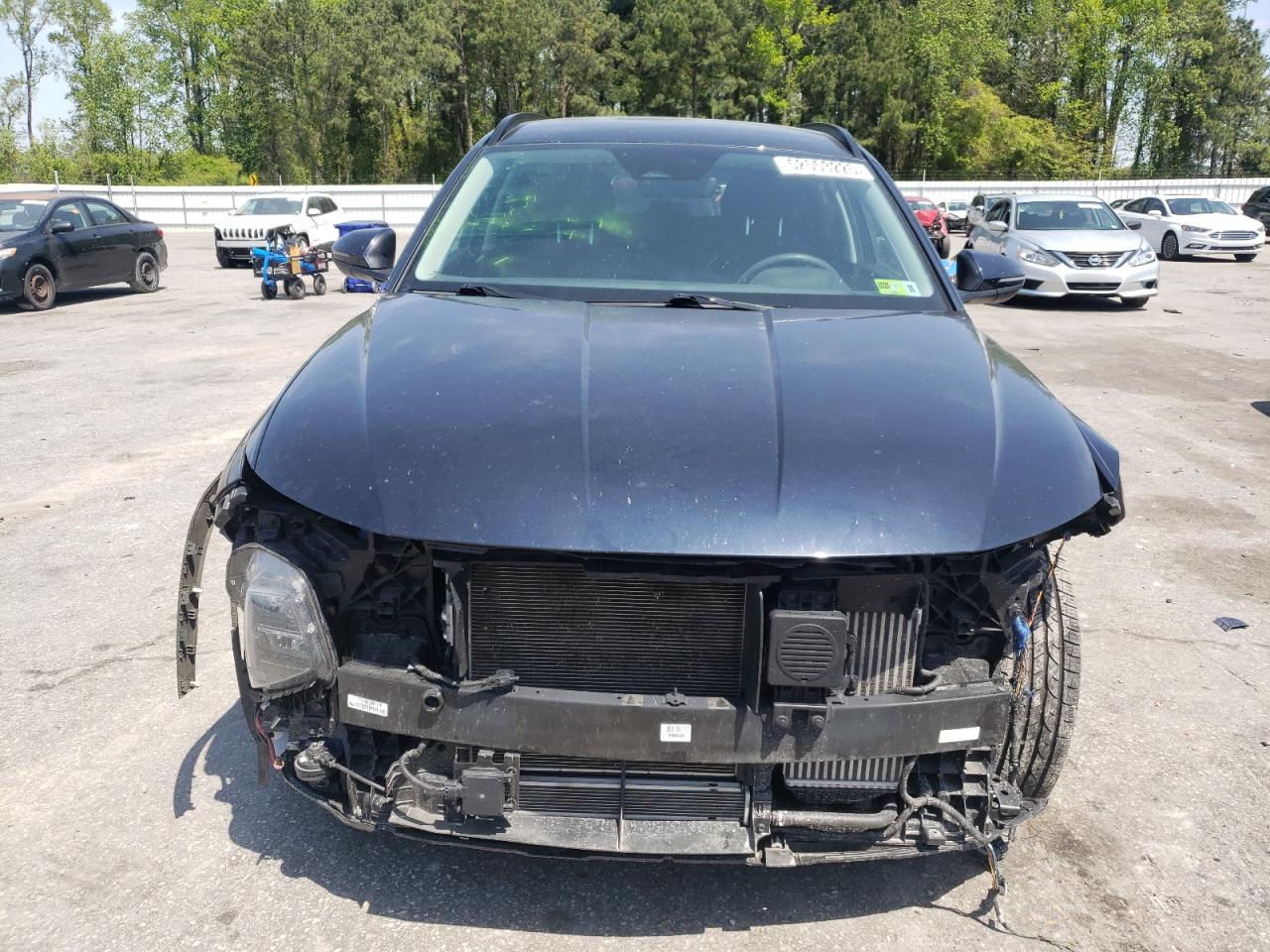 2022 HYUNDAI TUCSON BLUE VIN:KM8JBCA14NU079076