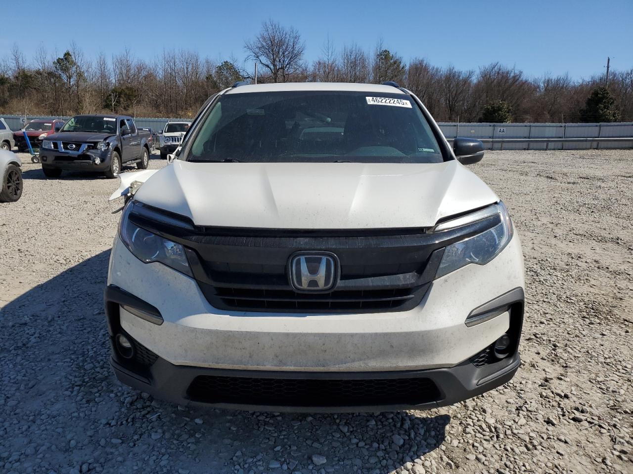 2022 HONDA PILOT SPORT VIN:5FNYF6H38NB096312