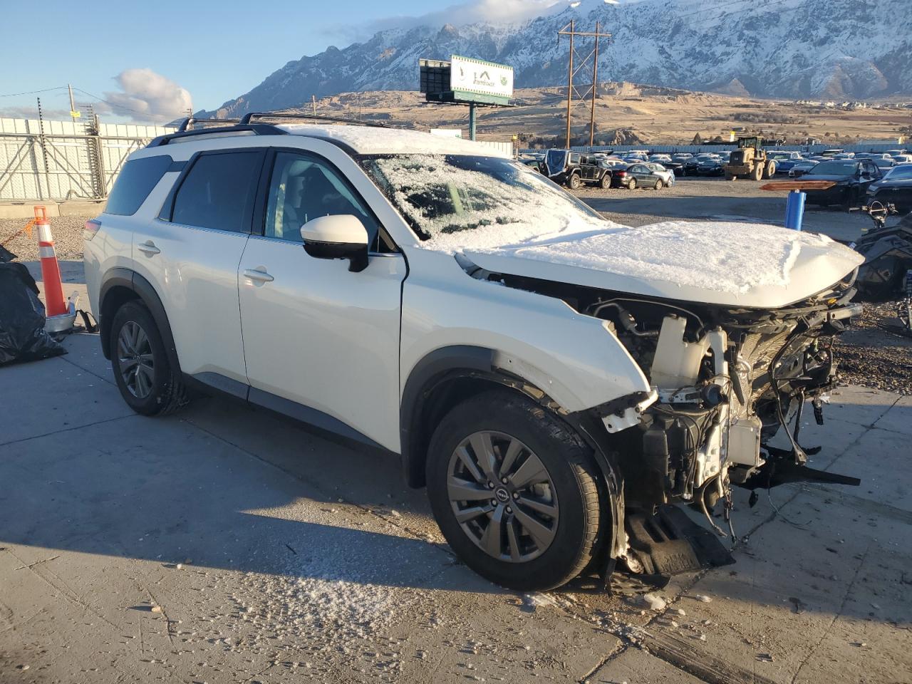 2022 NISSAN PATHFINDER SV VIN:5N1DR3BCXNC236012