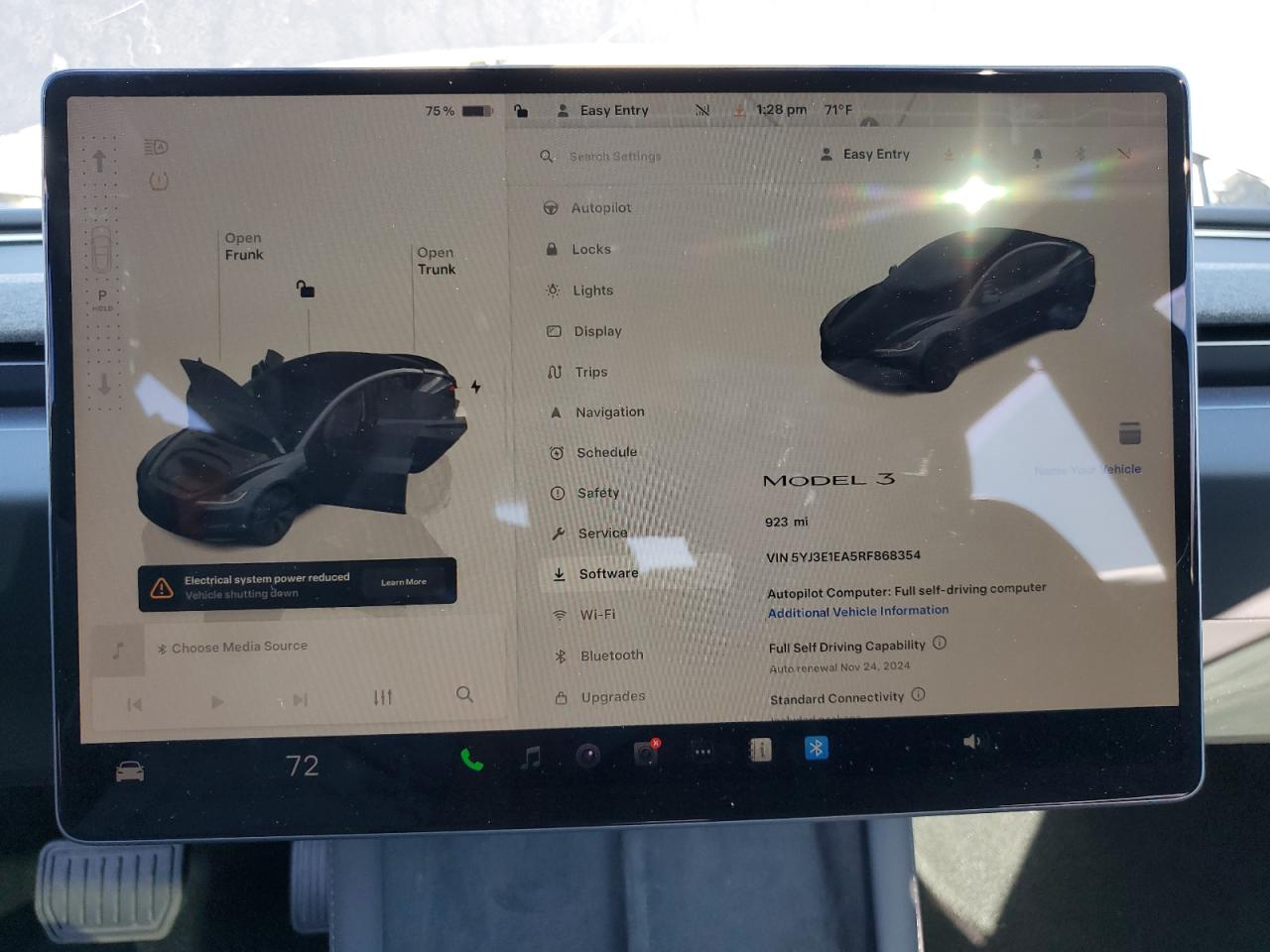 2024 TESLA MODEL 3  VIN:5YJ3E1EA5RF868354