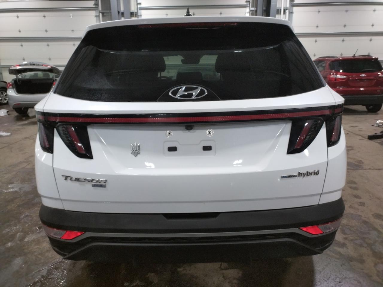 2022 HYUNDAI TUCSON BLUE VIN:KM8JBCA13NU072510