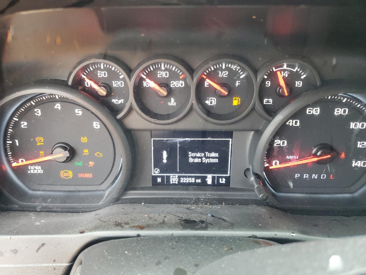 2023 CHEVROLET SILVERADO K2500 CUSTOM VIN:2GC4YME78P1732723