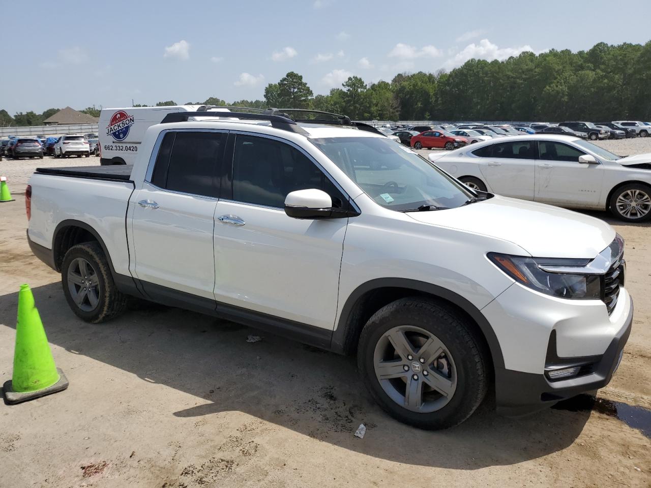 2022 HONDA RIDGELINE RTL VIN:5FPYK3F75NB033496