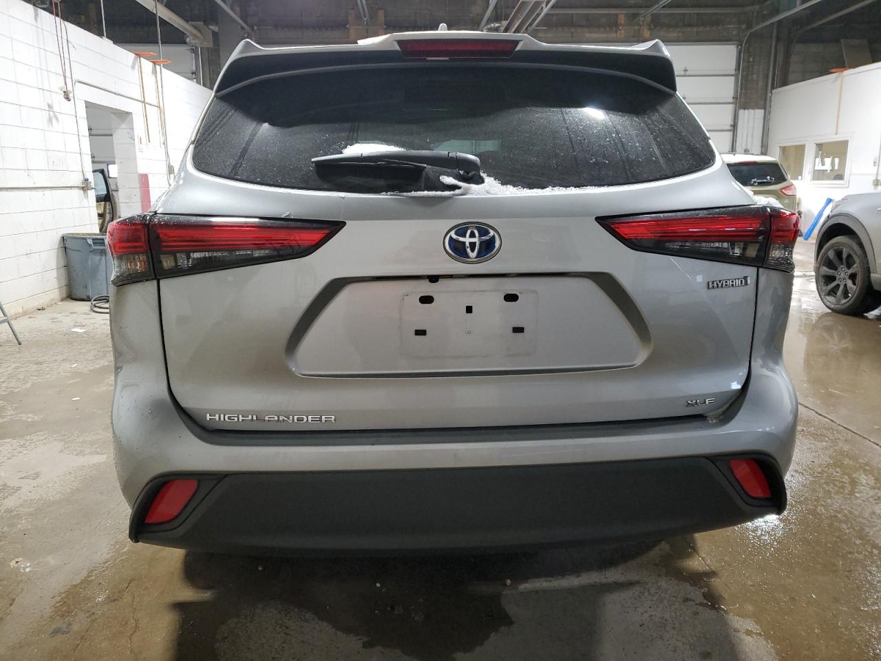 2022 TOYOTA HIGHLANDER HYBRID XLE VIN:5TDGBRCH4NS559599