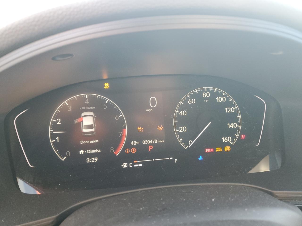 2023 HONDA CIVIC LX VIN:2HGFE2F27PH554918