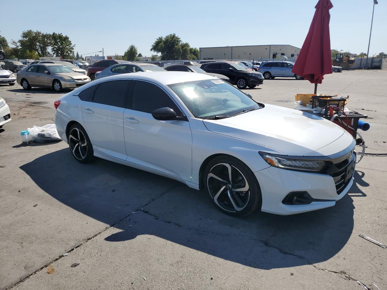 2022 HONDA ACCORD SPORT VIN:1HGCV1F33NA024351