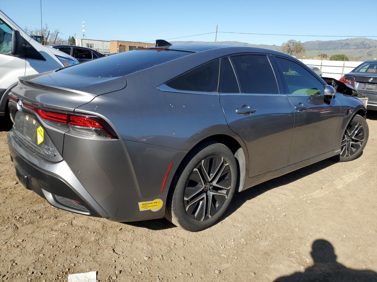 2022 TOYOTA MIRAI LE VIN:JTDAAAAA3NA005872