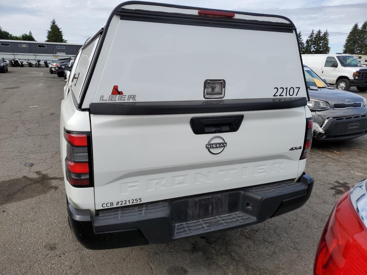 2022 NISSAN FRONTIER S VIN:1N6ED1CM5NN663926