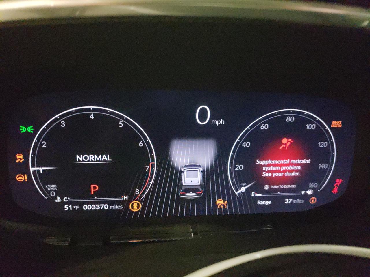 2024 ACURA MDX TECHNOLOGY VIN:5J8YE1H46RL018131