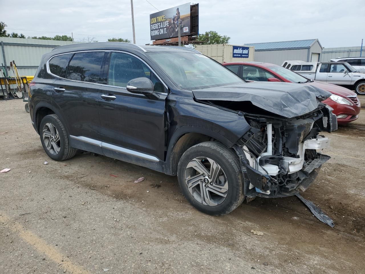 2022 HYUNDAI SANTA FE SEL VIN:5NMS3DAJ8NH382168