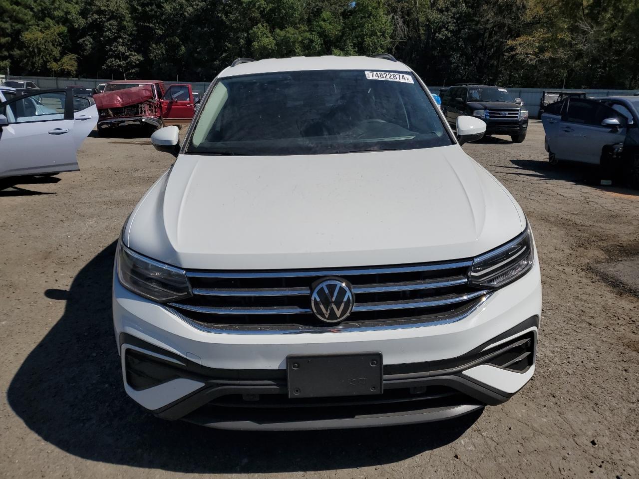 2022 VOLKSWAGEN TIGUAN S VIN:3VV1B7AX6NM088271