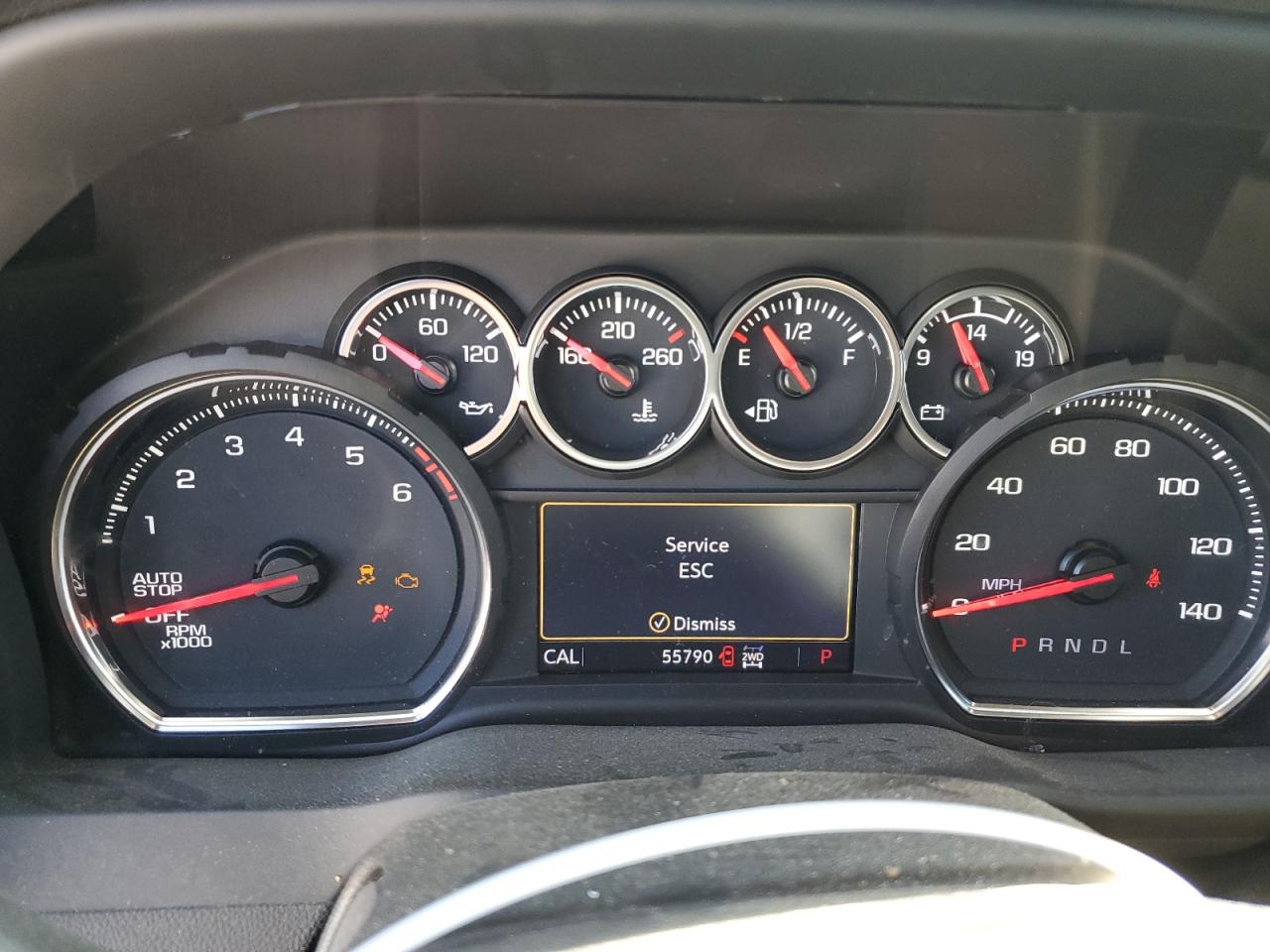 2022 CHEVROLET SILVERADO LTD K1500 LT VIN:3GCUYDED9NG181955