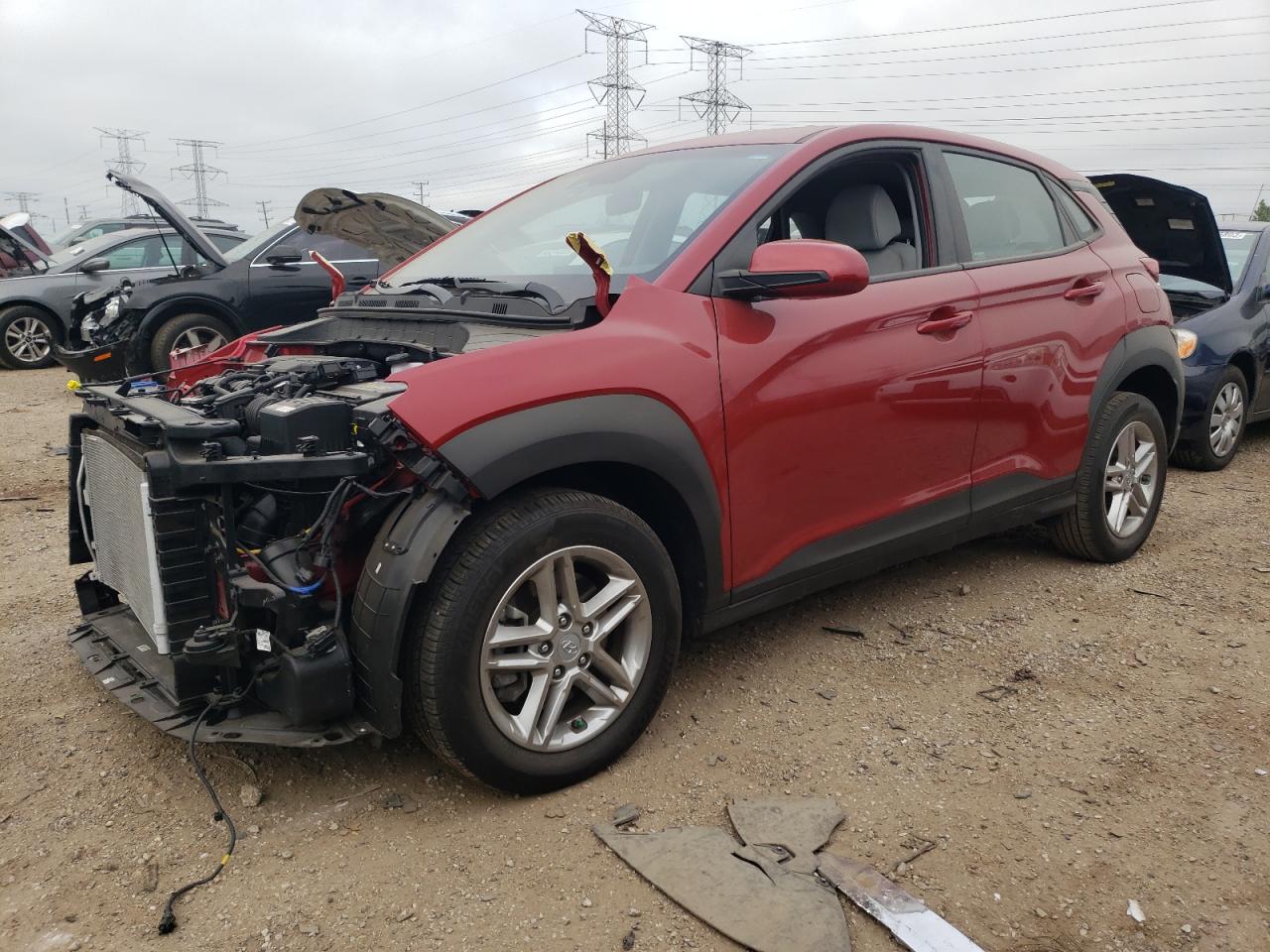 2022 HYUNDAI KONA SEL VIN:KM8K2CAB2NU794340