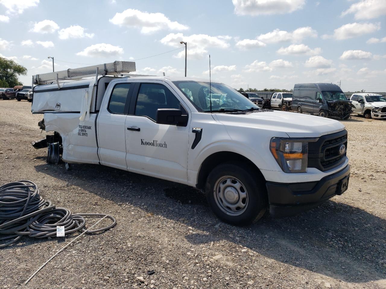 2023 FORD F150 SUPER CAB VIN:1FTEX1C55PKF27478