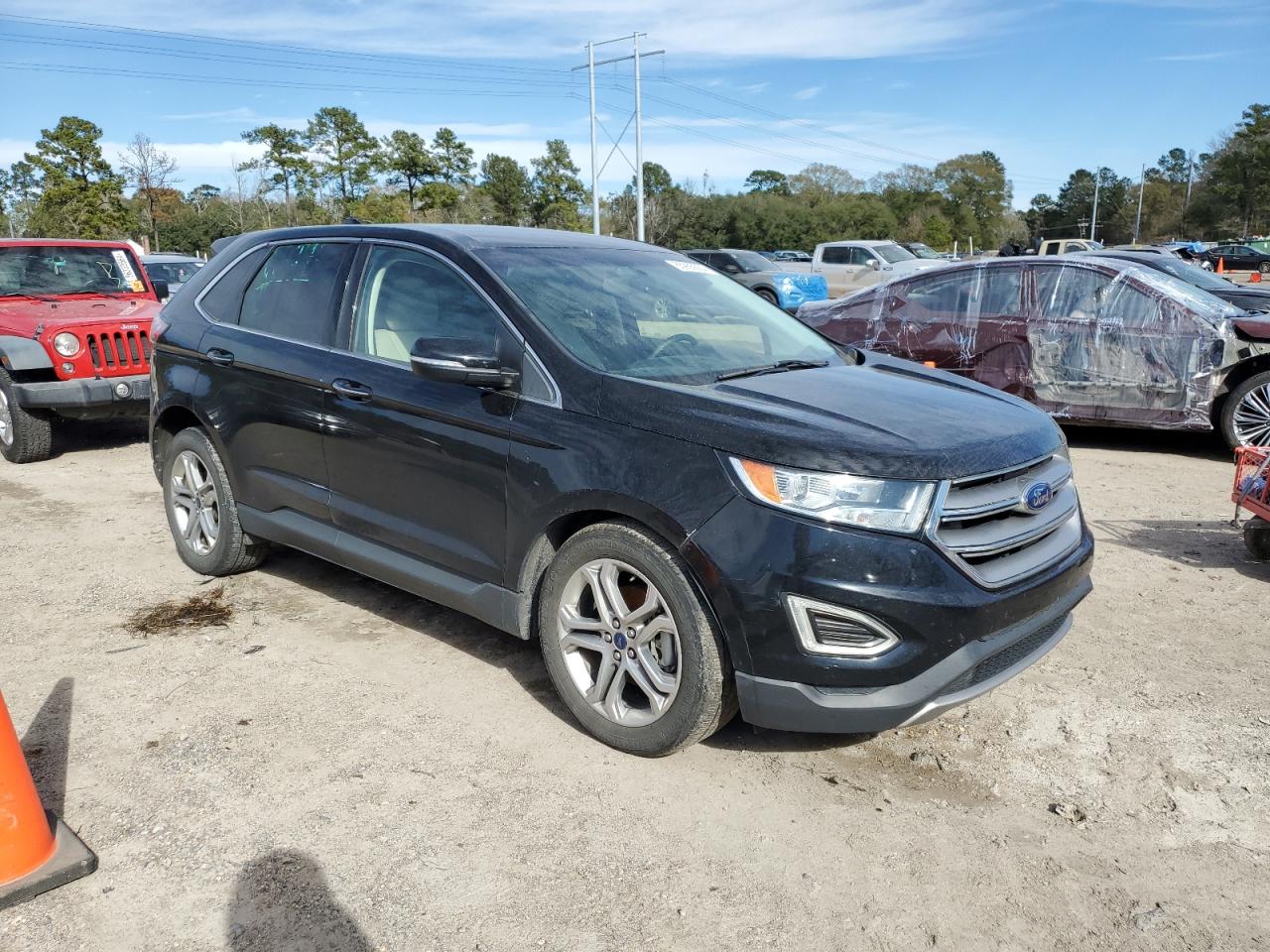 2022 FORD EDGE TITANIUM VIN:2FMPK3K90HBB97473