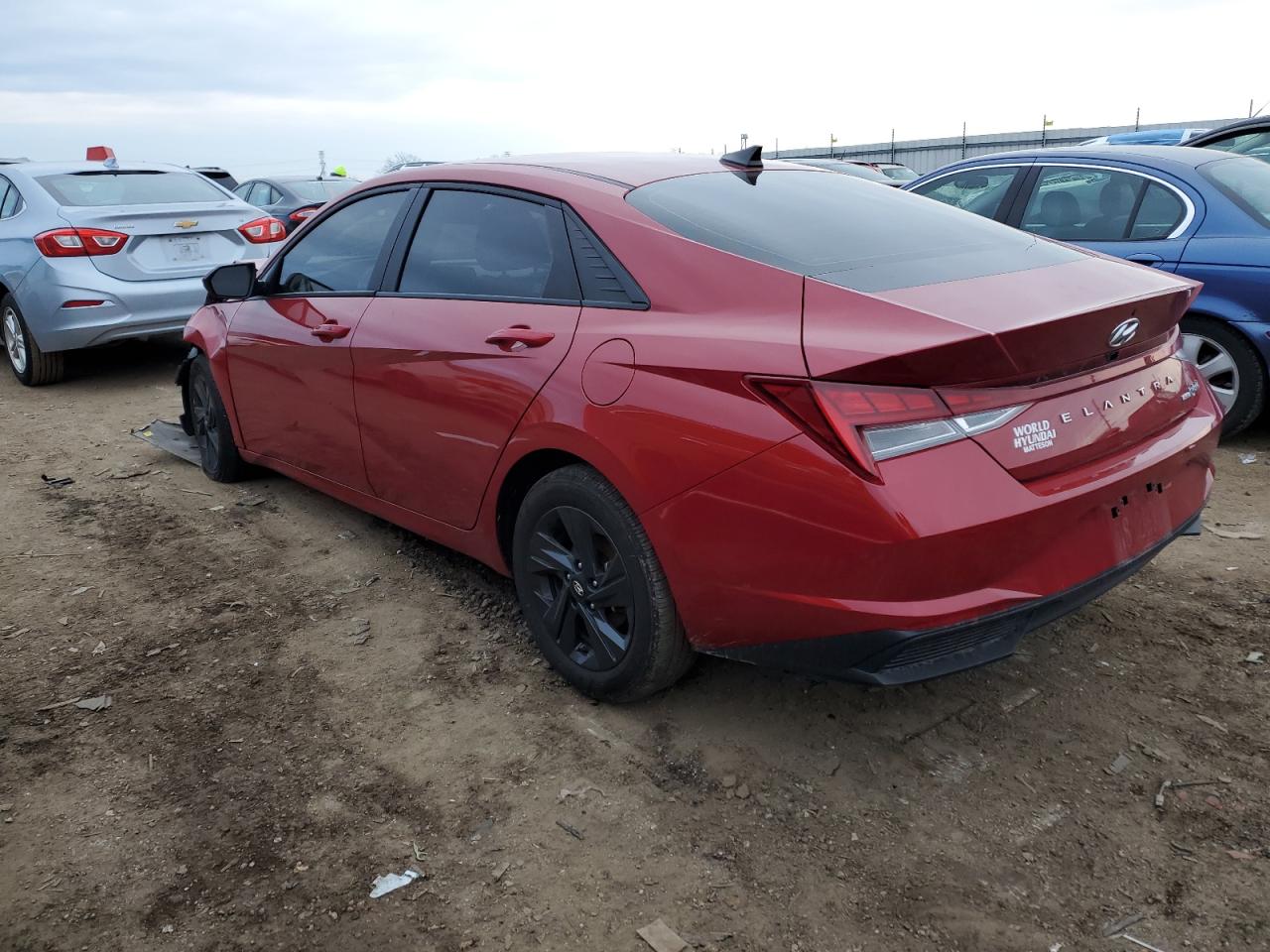 2023 HYUNDAI ELANTRA BLUE VIN:KMHLM4AJ8PU041930