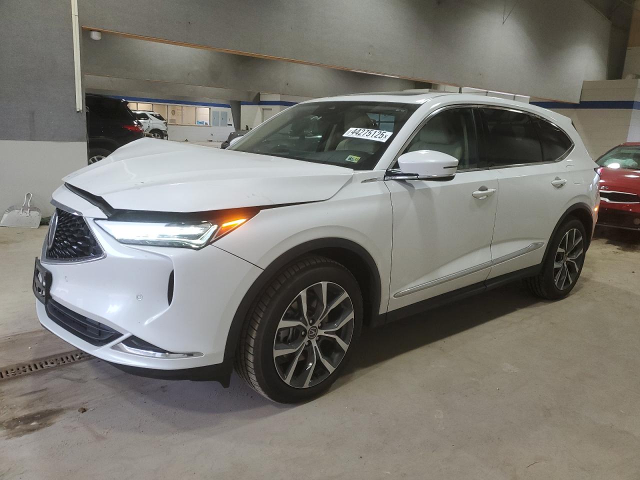 2022 ACURA MDX TECHNOLOGY VIN:5J8YD9H46NL003009