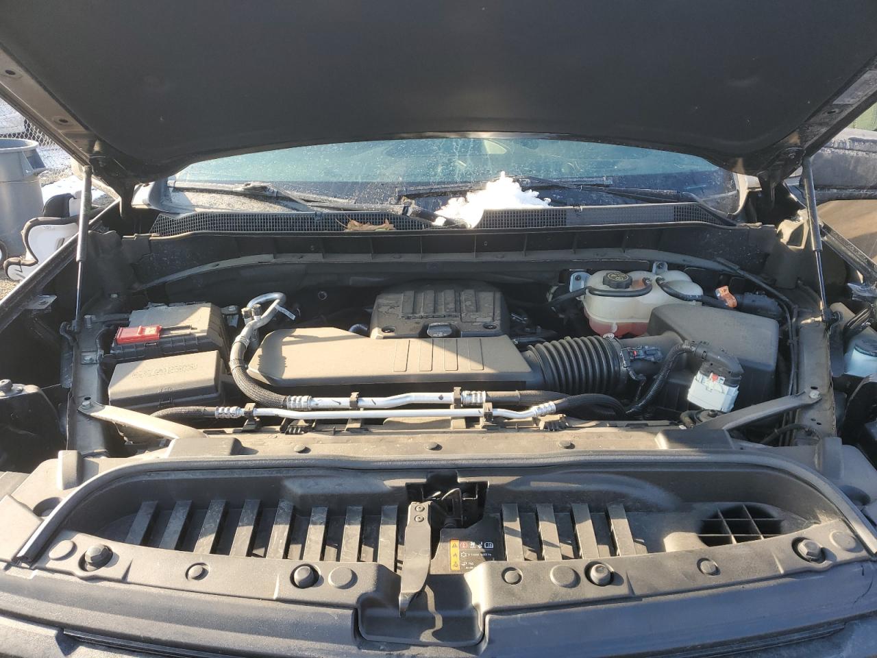 2022 CHEVROLET SILVERADO K1500 CUSTOM VIN:3GCPDBEK8NG501391