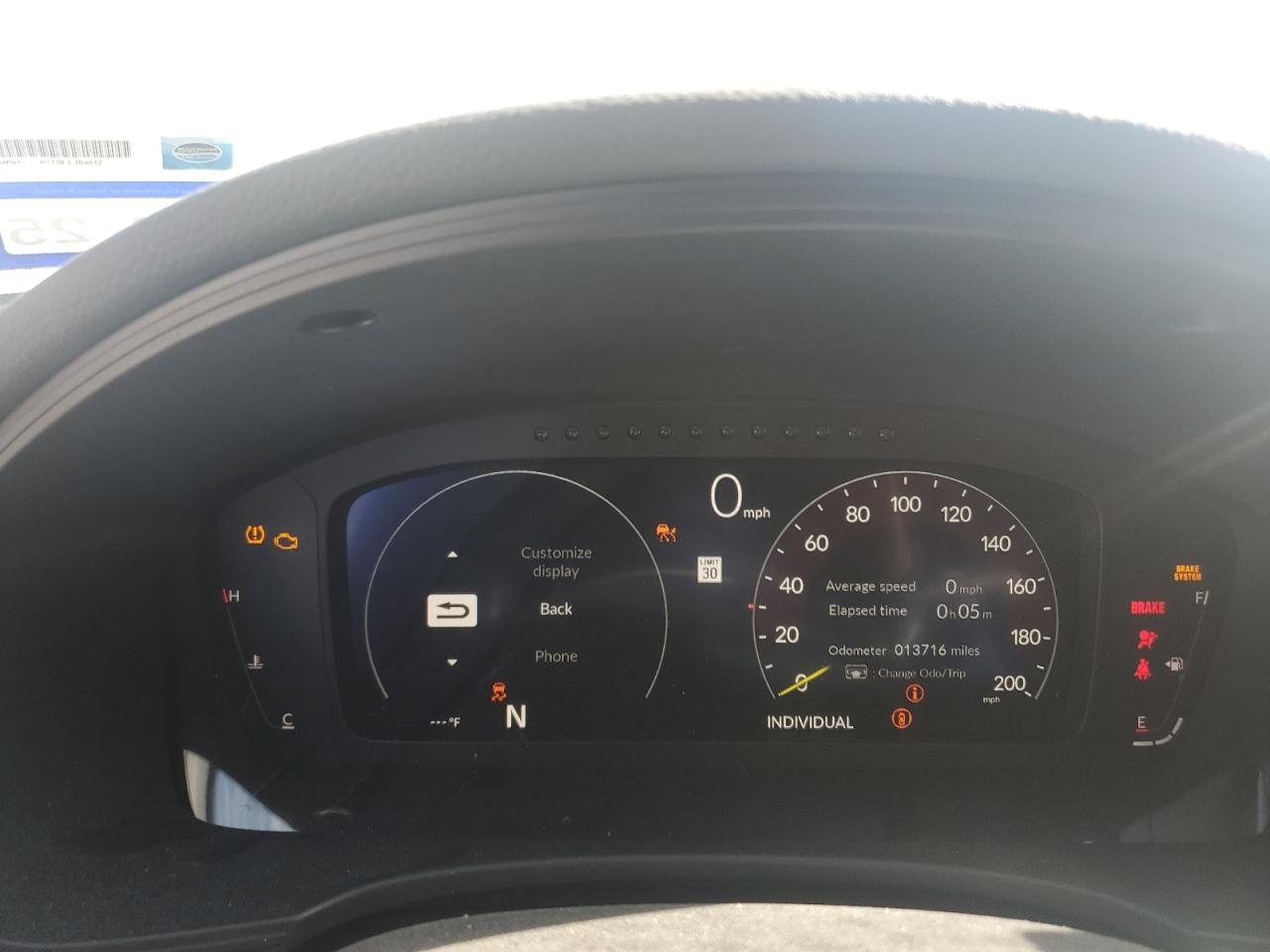 2023 HONDA CIVIC TYPE-R VIN:JHMFL5G43PX001036