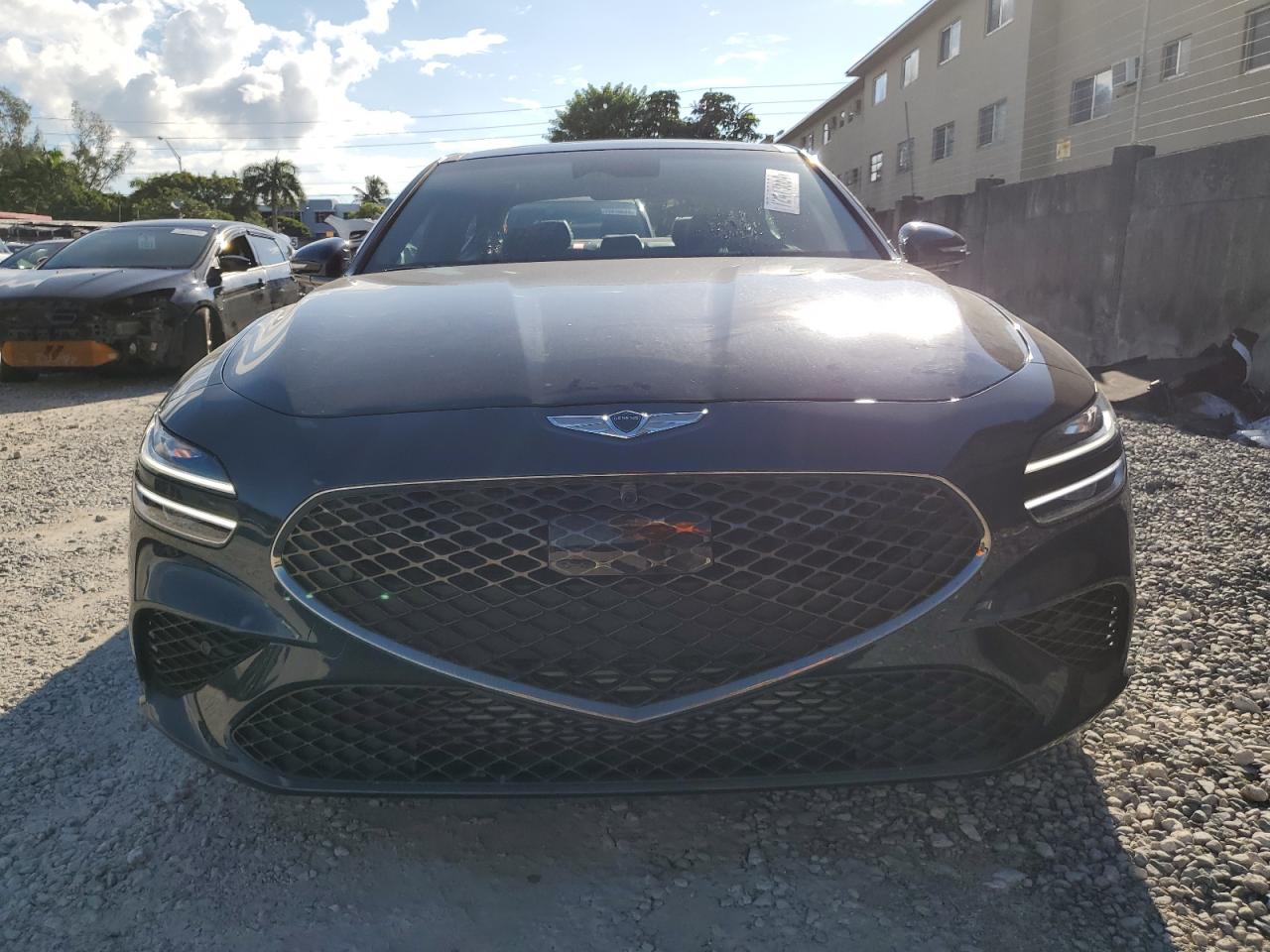 2022 GENESIS G70 BASE VIN:KMTG54TE7NU101004