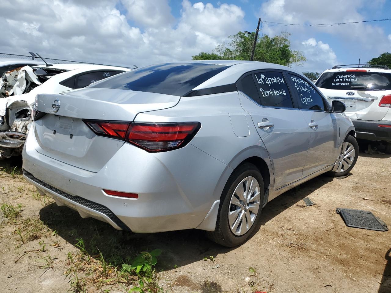 2023 NISSAN SENTRA S VIN:3N1AB8BV7PY246570