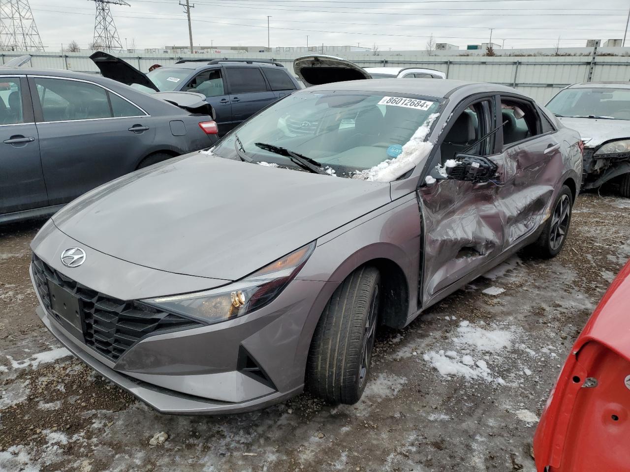 2023 HYUNDAI ELANTRA SEL VIN:KMHLS4AGXPU622677