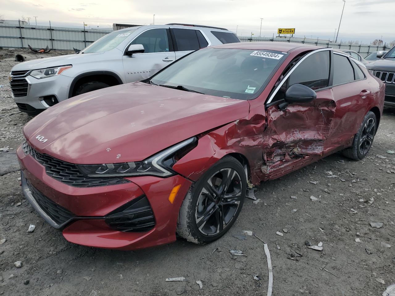 2022 KIA K5 GT LINE VIN:5XXG64J22NG090939
